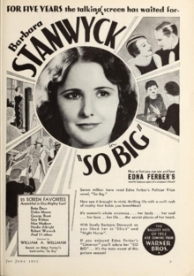 So Big! (1932)